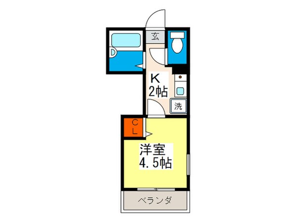 メゾフォルテ大宮の物件間取画像